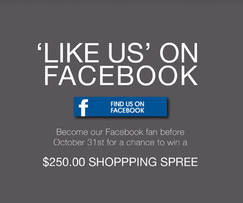 Like Us On Facebook and Win!