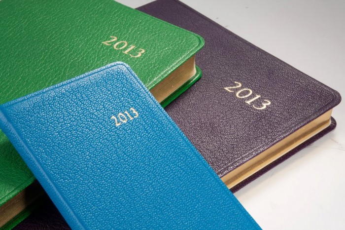 Leather 2013 Datebooks from Graphic Image