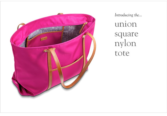 Introducing the Union Square Tote